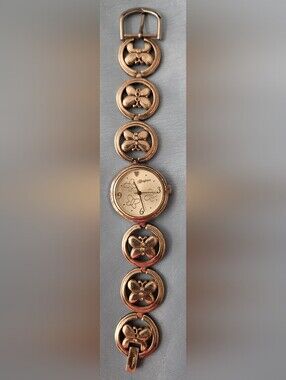 Brighton Silver Butterfly Link Bracelet Watch